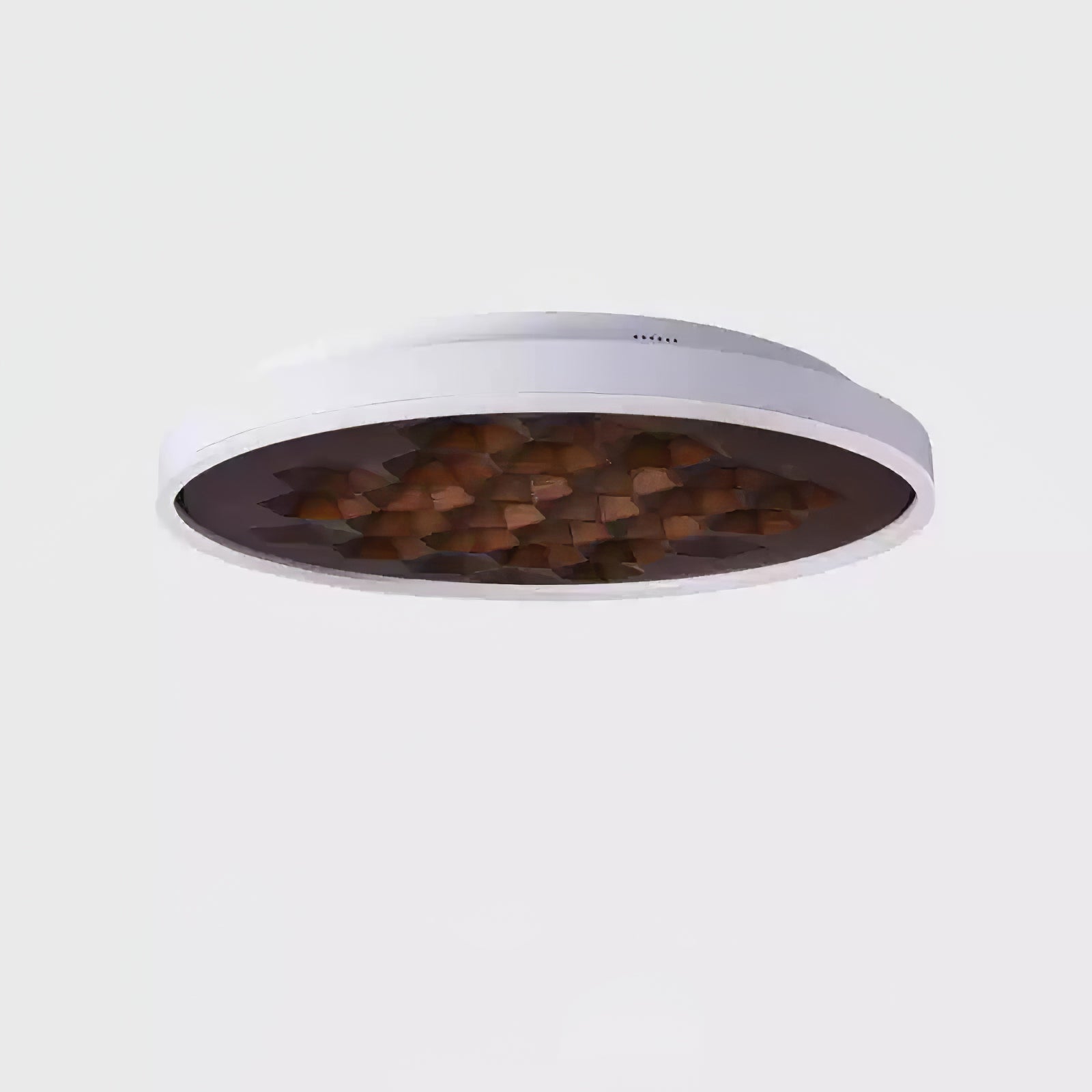 Cevynira Textured Bronze Flush Mount-Neutral Decor