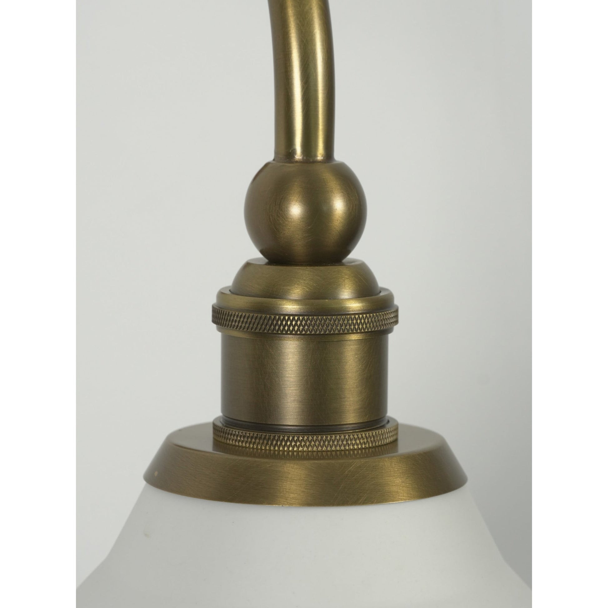 Full product view of the Heirloom ceramic wall lamp.