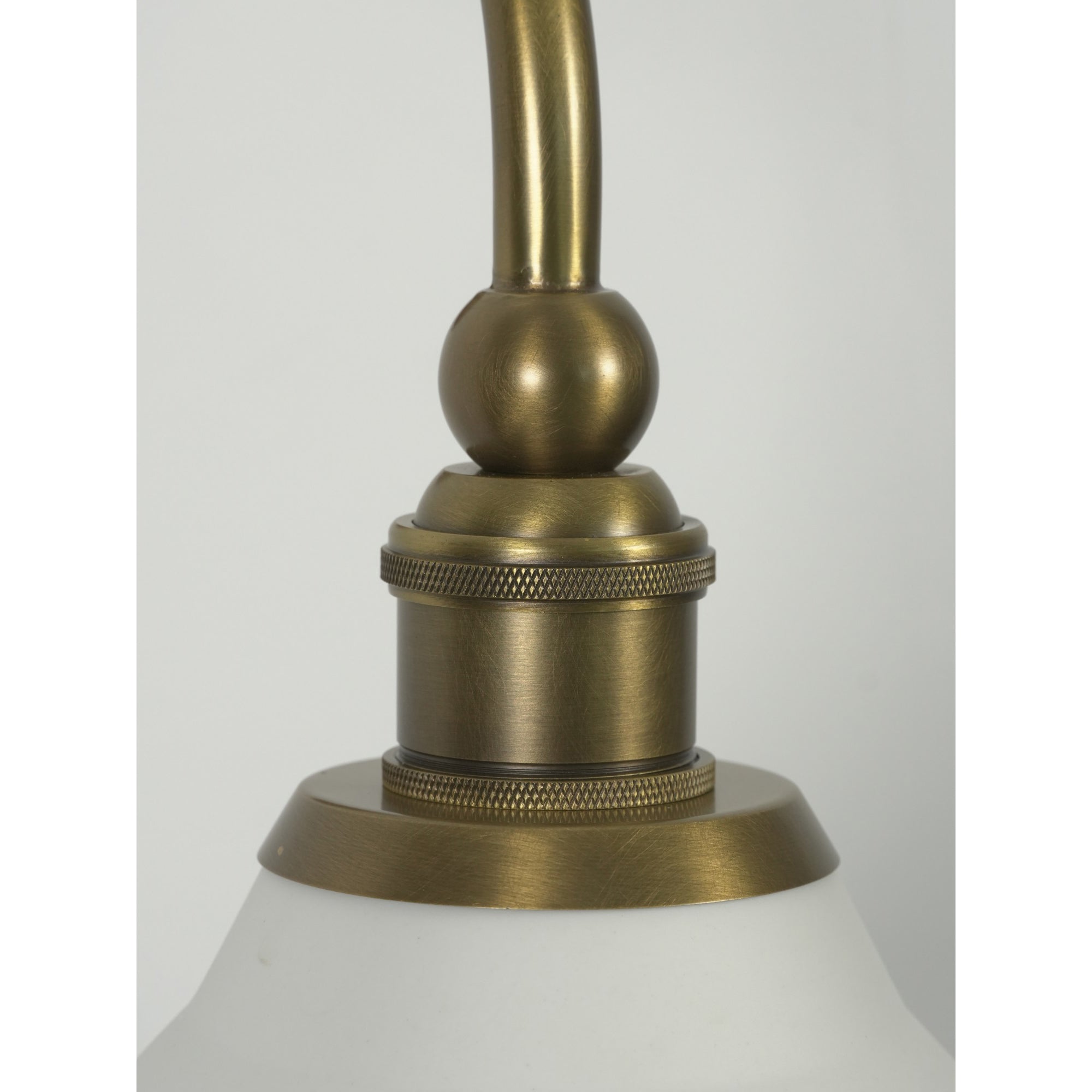 Full product view of the Heirloom ceramic wall lamp.