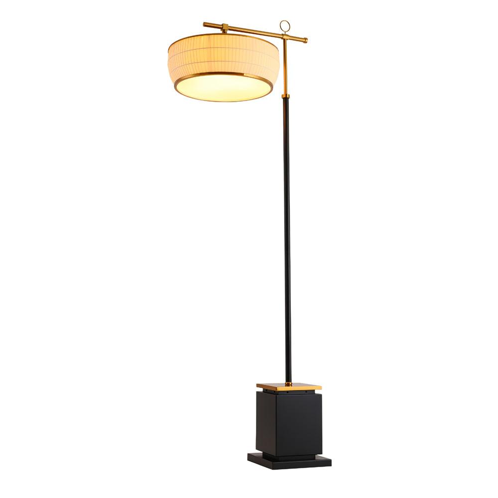 Socor Modern Fabric Floor Lamp-Neutral Decor