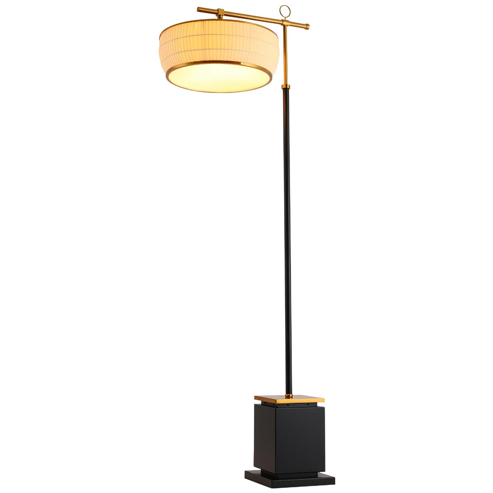 Socor Modern Fabric Floor Lamp-Neutral Decor