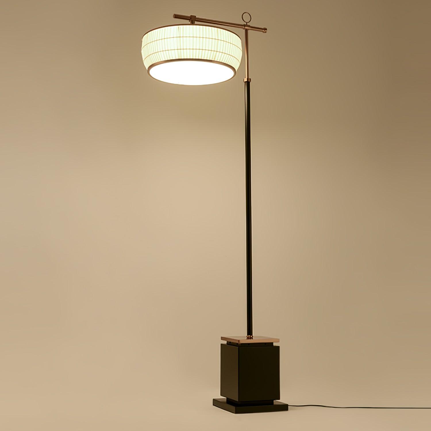Socor Modern Fabric Floor Lamp-Neutral Decor