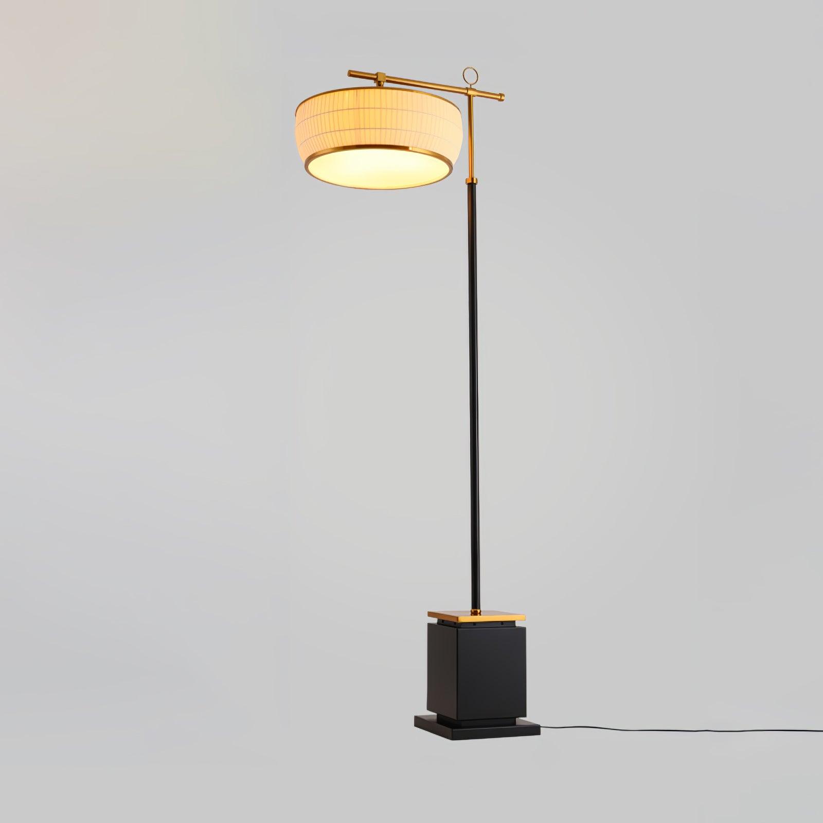 Socor Modern Fabric Floor Lamp-Neutral Decor