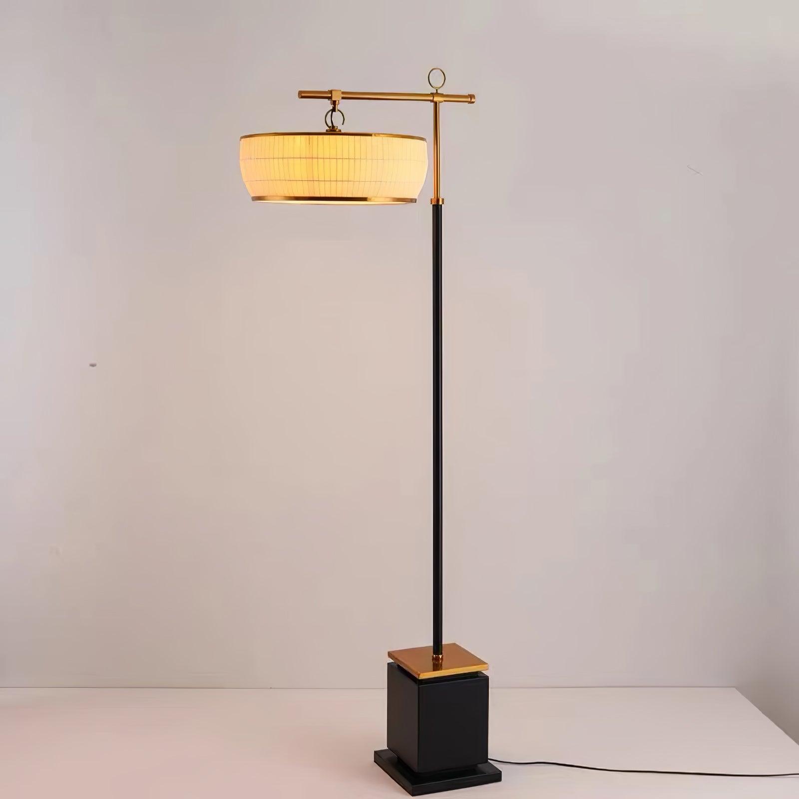 Socor Modern Fabric Floor Lamp-Neutral Decor