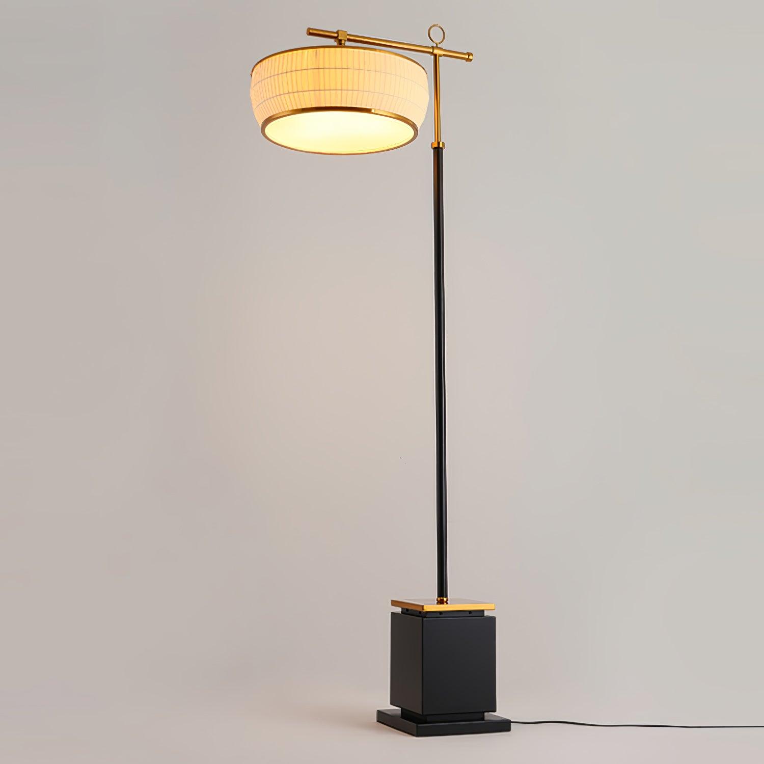 Socor Modern Fabric Floor Lamp-Neutral Decor