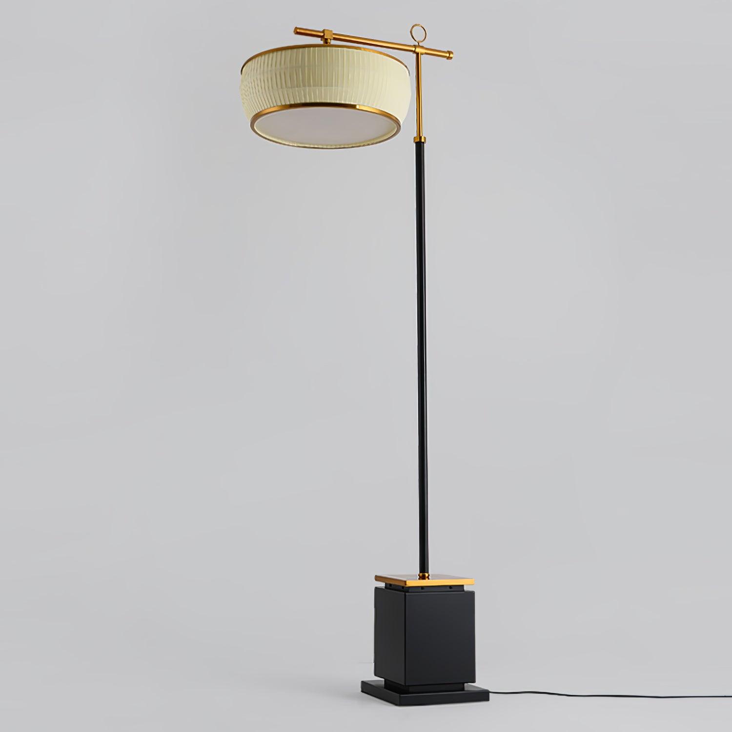 Socor Modern Fabric Floor Lamp-Neutral Decor