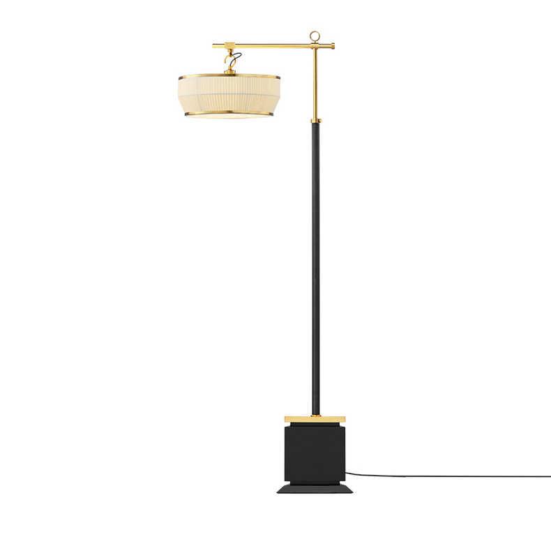 Socor Modern Fabric Floor Lamp-Neutral Decor