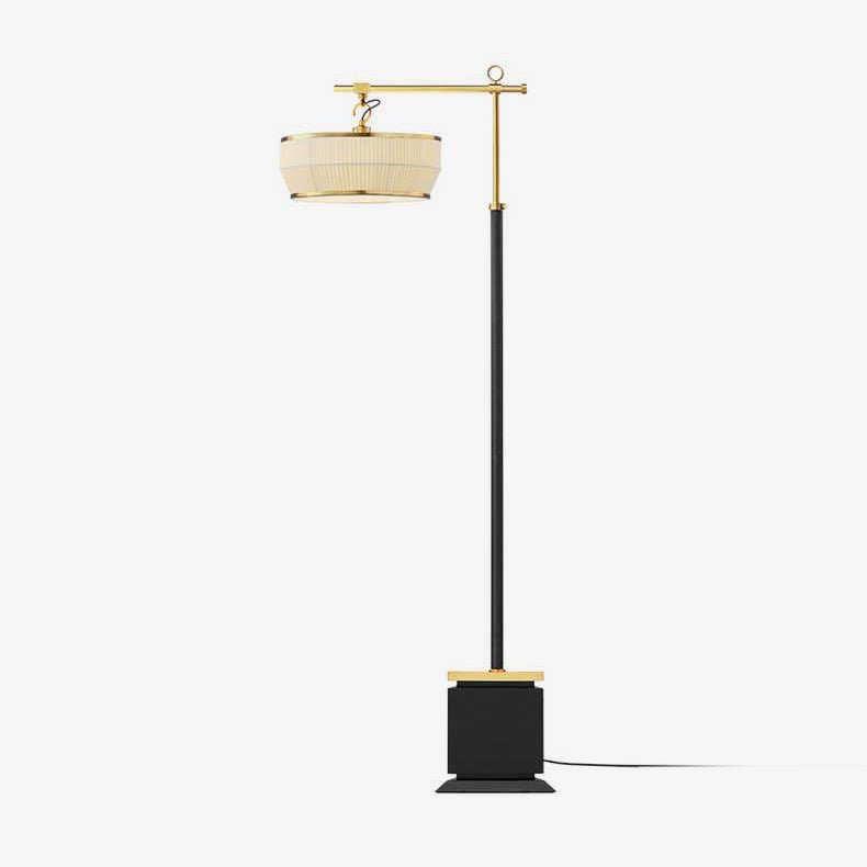 Socor Modern Fabric Floor Lamp-Neutral Decor