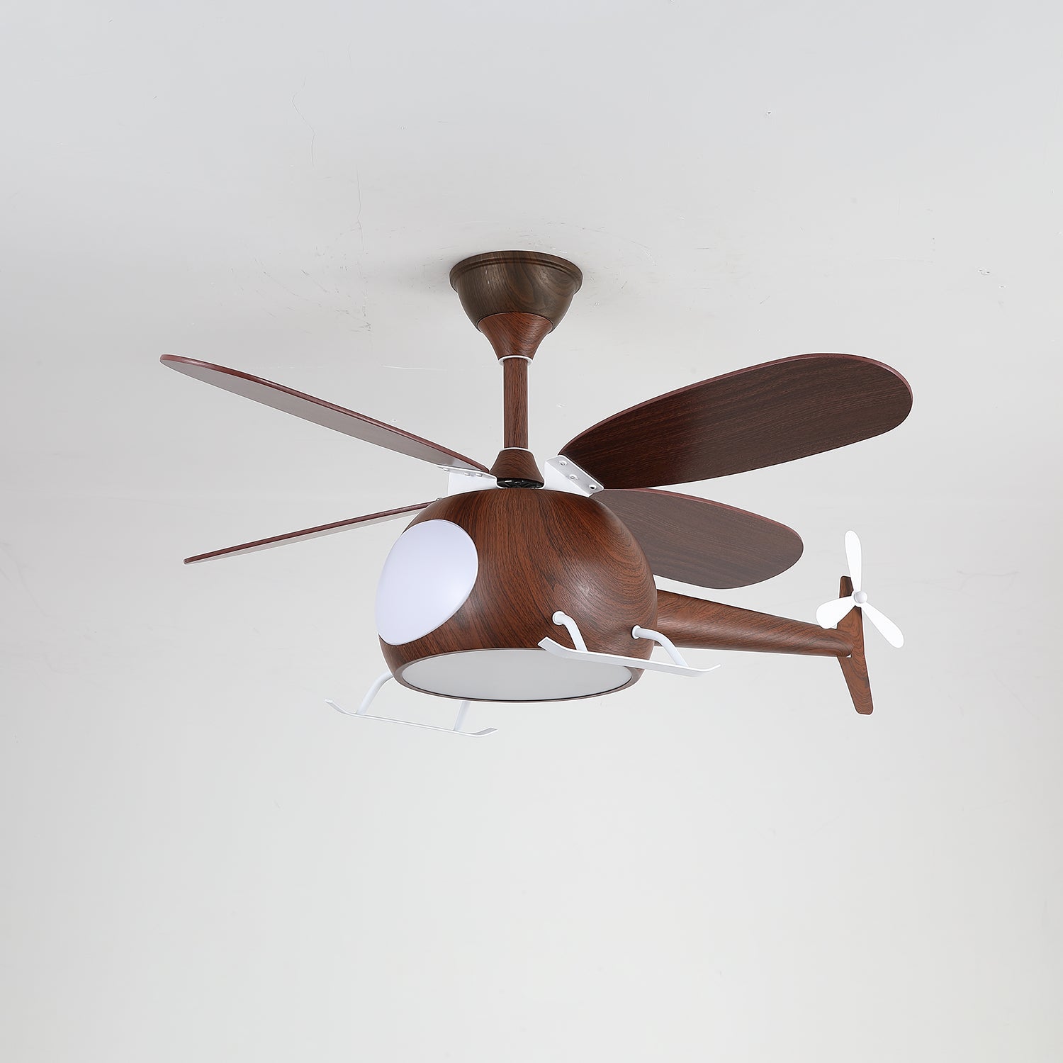 Aviara Modern Wood Ceiling Fan Light-Neutral Decor