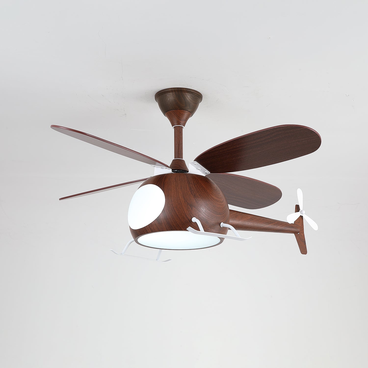 Aviara Modern Wood Ceiling Fan Light-Neutral Decor