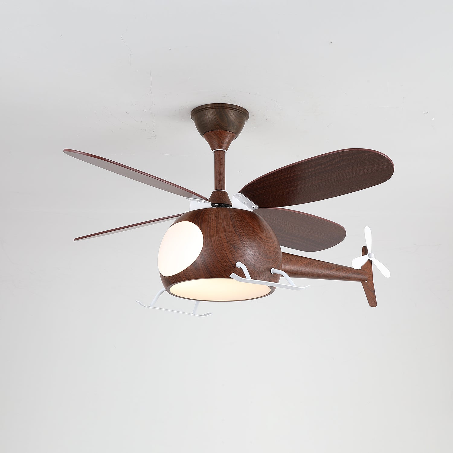 Aviara Modern Wood Ceiling Fan Light-Neutral Decor