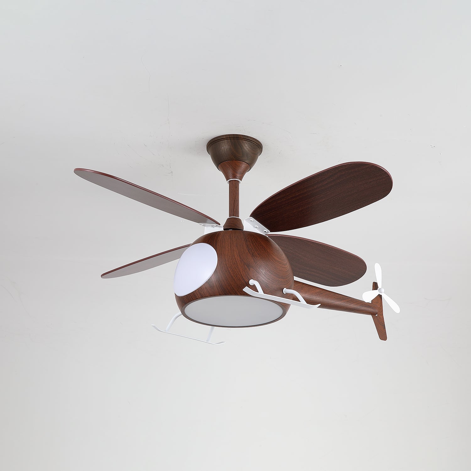 Aviara Modern Wood Ceiling Fan Light-Neutral Decor