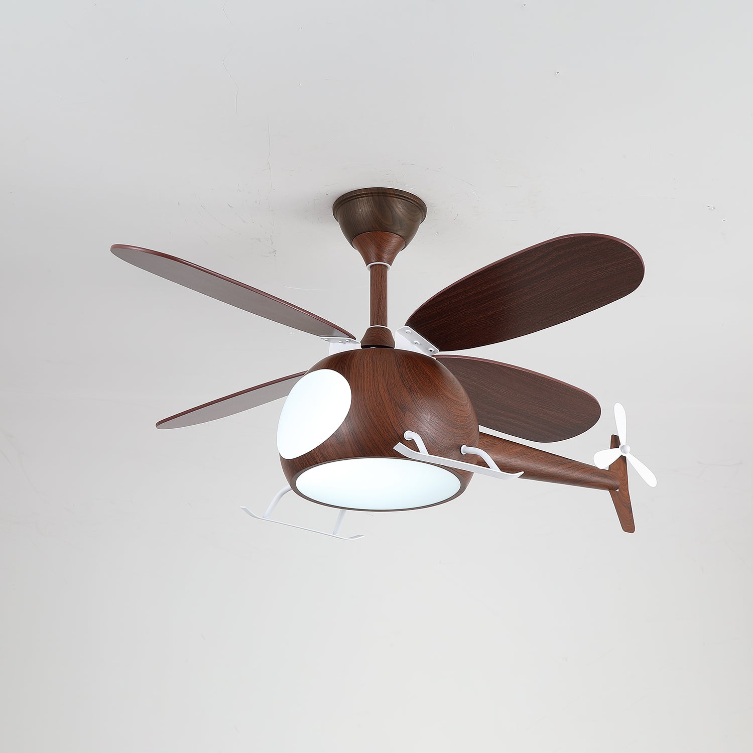 Aviara Modern Wood Ceiling Fan Light-Neutral Decor