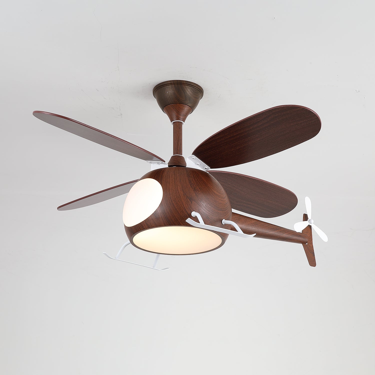 Aviara Modern Wood Ceiling Fan Light-Neutral Decor