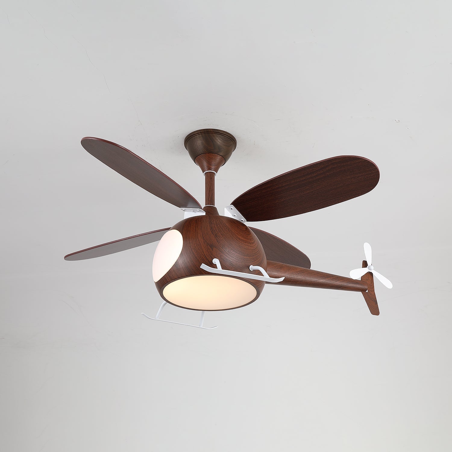 Aviara Modern Wood Ceiling Fan Light-Neutral Decor
