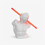 Helios Strike Sculpture Lamp-Neutral Decor