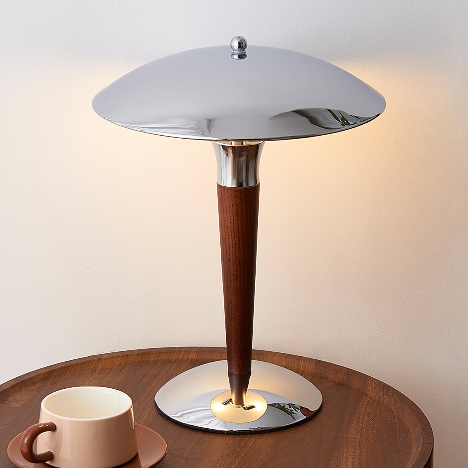 Orion Luxe Helmet Table Lamp-Neutral Decor
