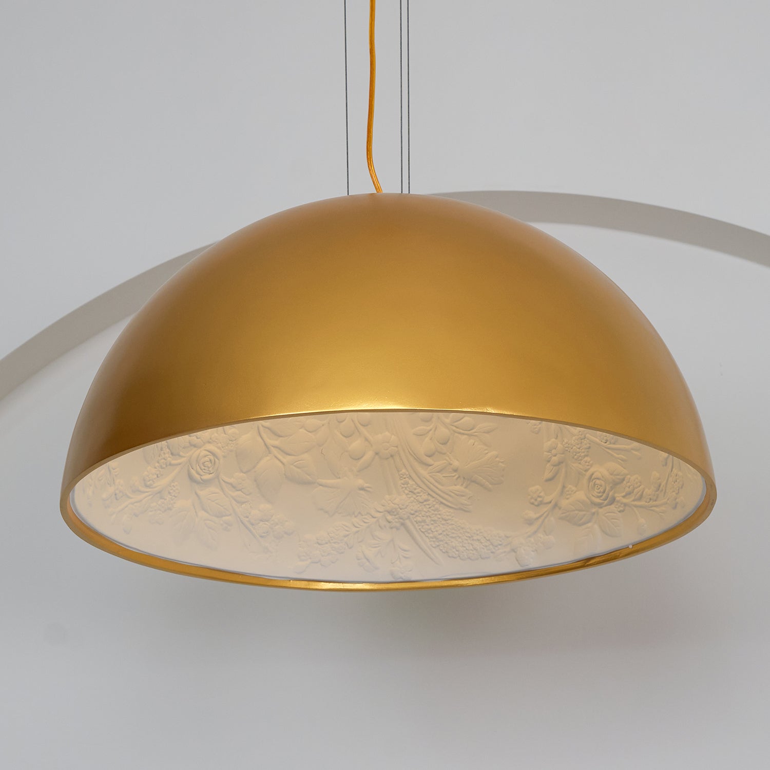 Lustra Pendant Lamp Suspension for Living Room-Neutral Decor