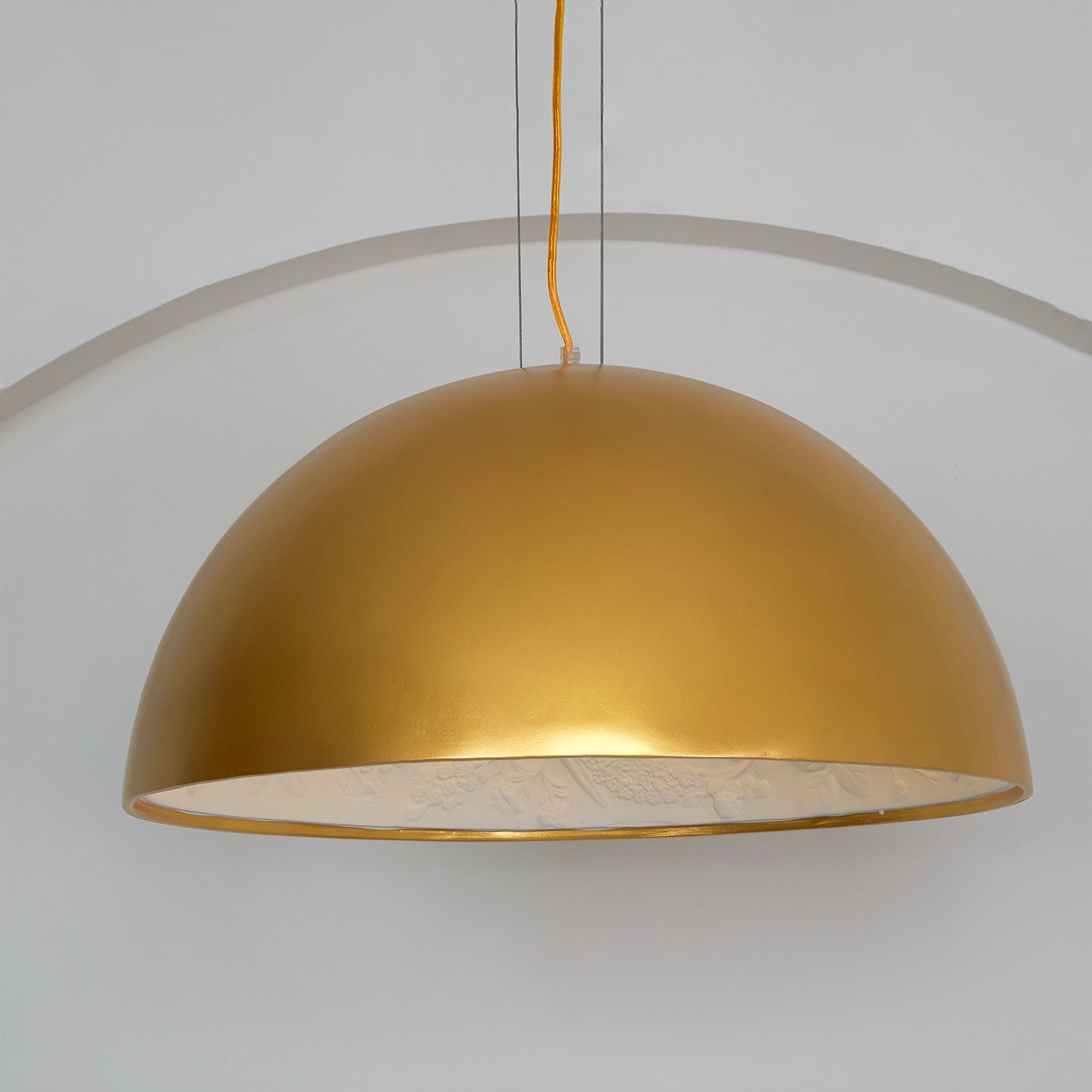 Lustra Pendant Lamp Suspension for Living Room-Neutral Decor