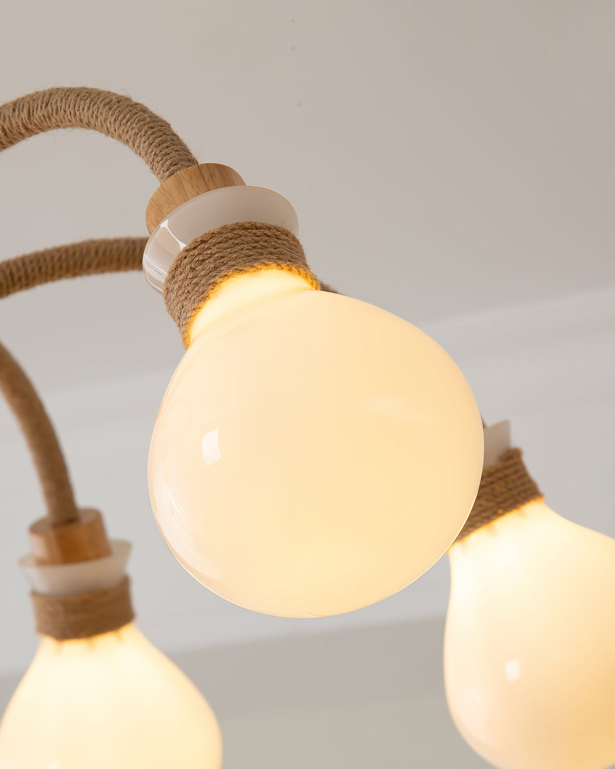 Wood Medusa Chandelier
