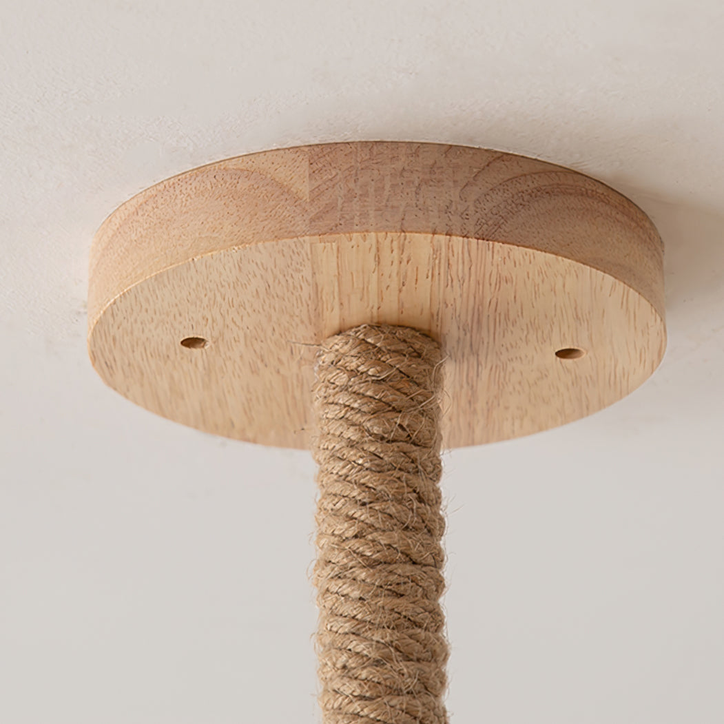 Wood Medusa Chandelier