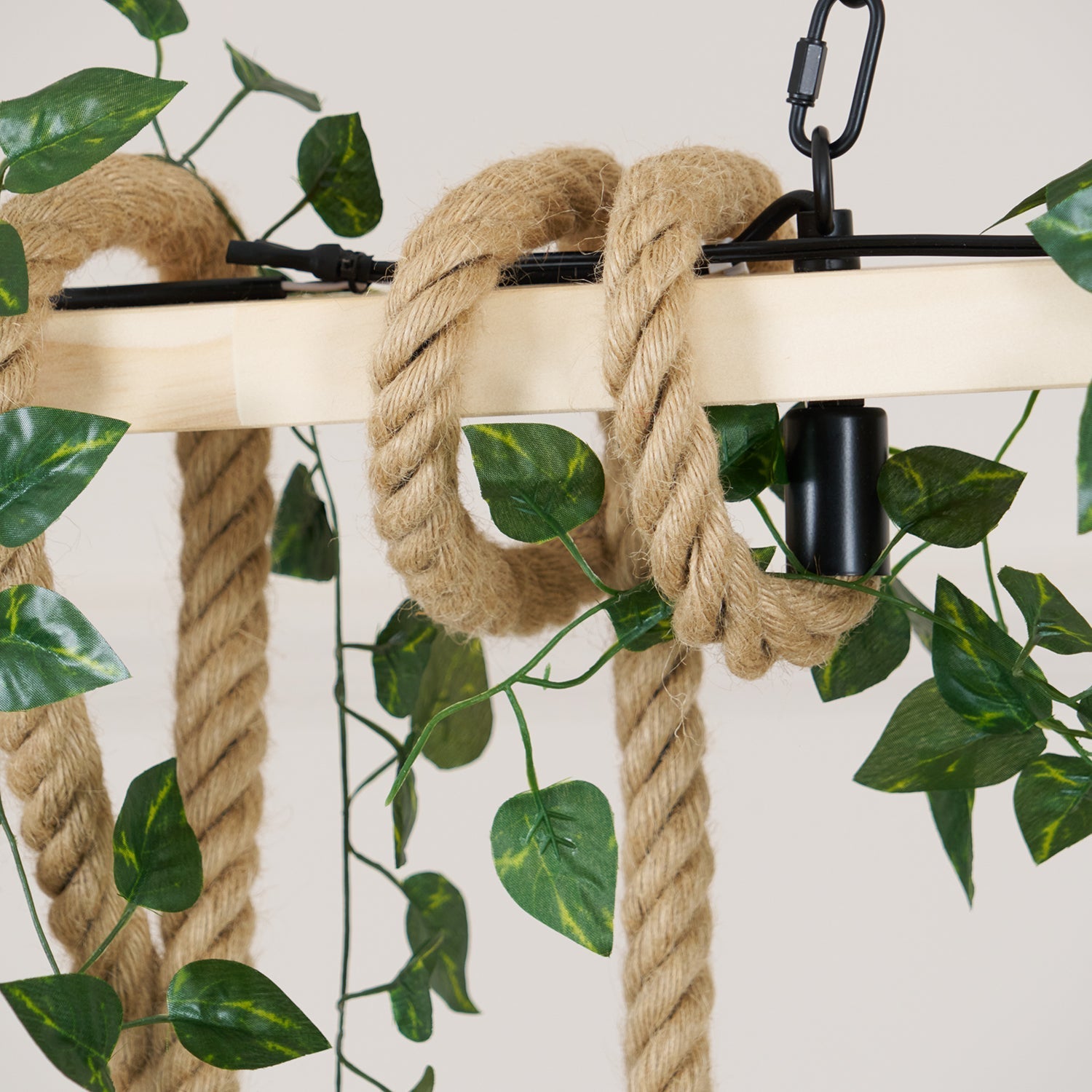 Arove Pendant Lamp Hemp Rope Industrial-Neutral Decor