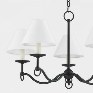 Aurora Chandelier Curved Arms Vintage-Neutral Decor