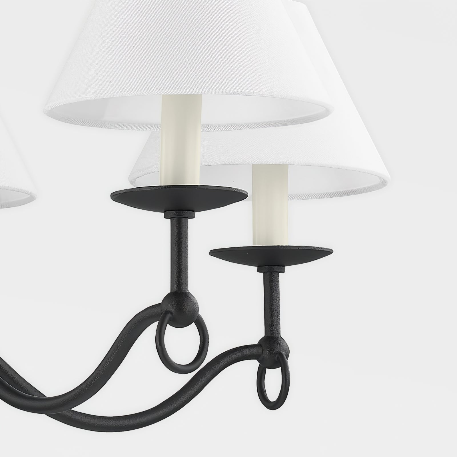 Aurora Chandelier Curved Arms Vintage-Neutral Decor