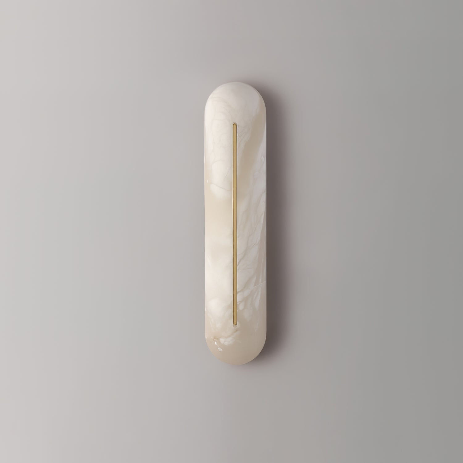 Armaryra Oblong Alabaster Wall Light-Neutral Decor