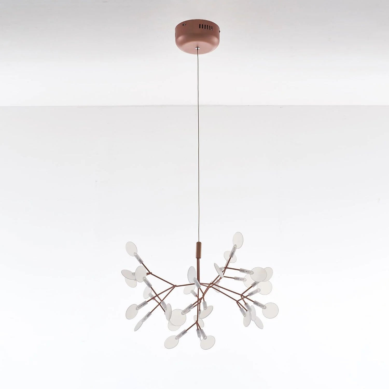 Lior Unique Sputnik Art Deco Firefly Chandelier. Living Room/ Bedroom - Neutral Decor