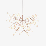 Lustra Chandelier Rose Gold Firefly LED Branch-Neutral Decor