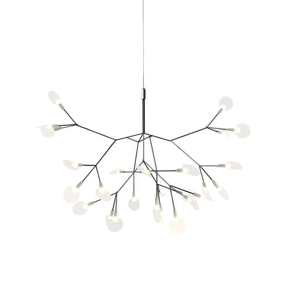 Black Firefly LED Chandelier-Neutral Decor