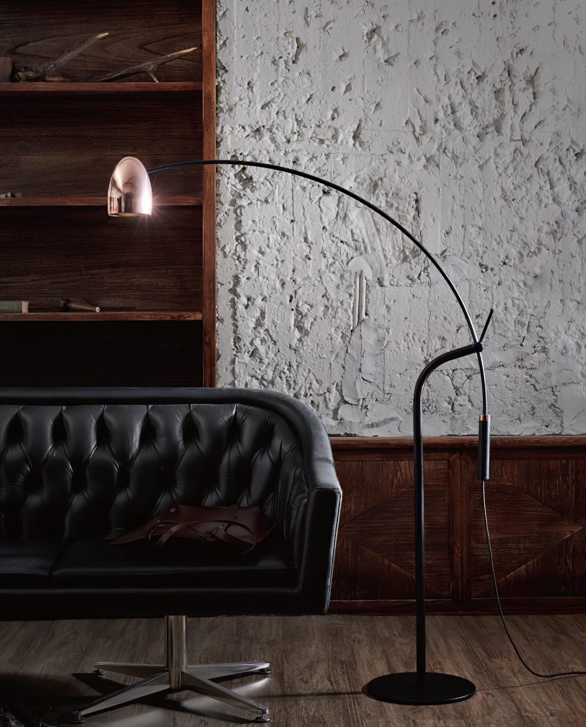 Arc Modern LED Floor Lamp-Neutral Decor