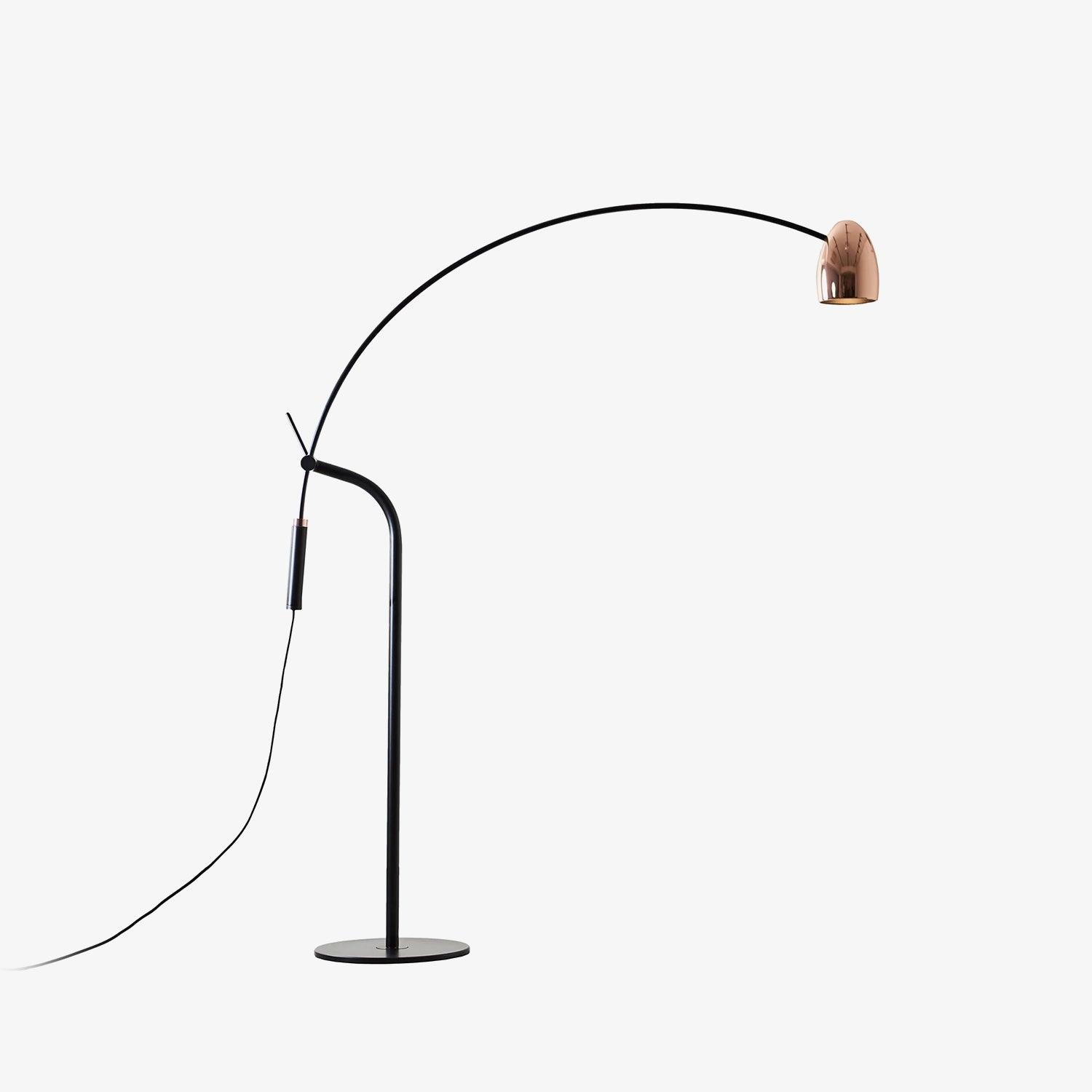 Arc Modern LED Floor Lamp-Neutral Decor