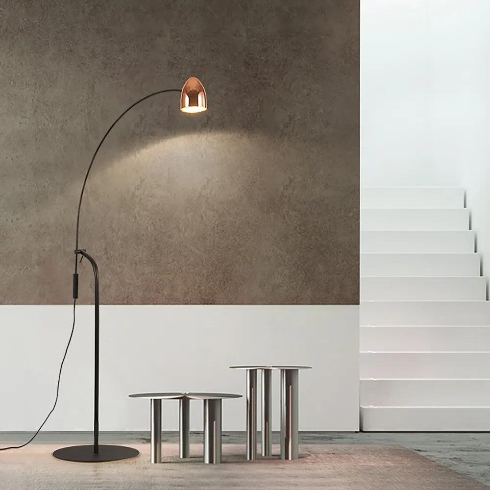 Arc Modern LED Floor Lamp-Neutral Decor