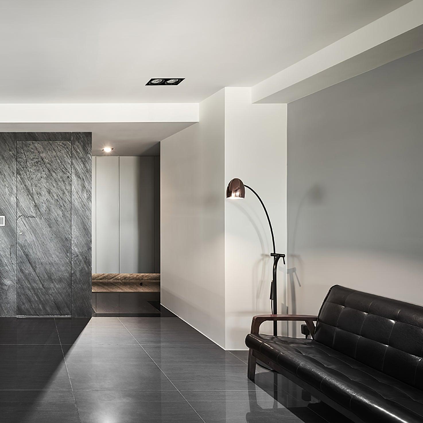 Arc Modern LED Floor Lamp-Neutral Decor