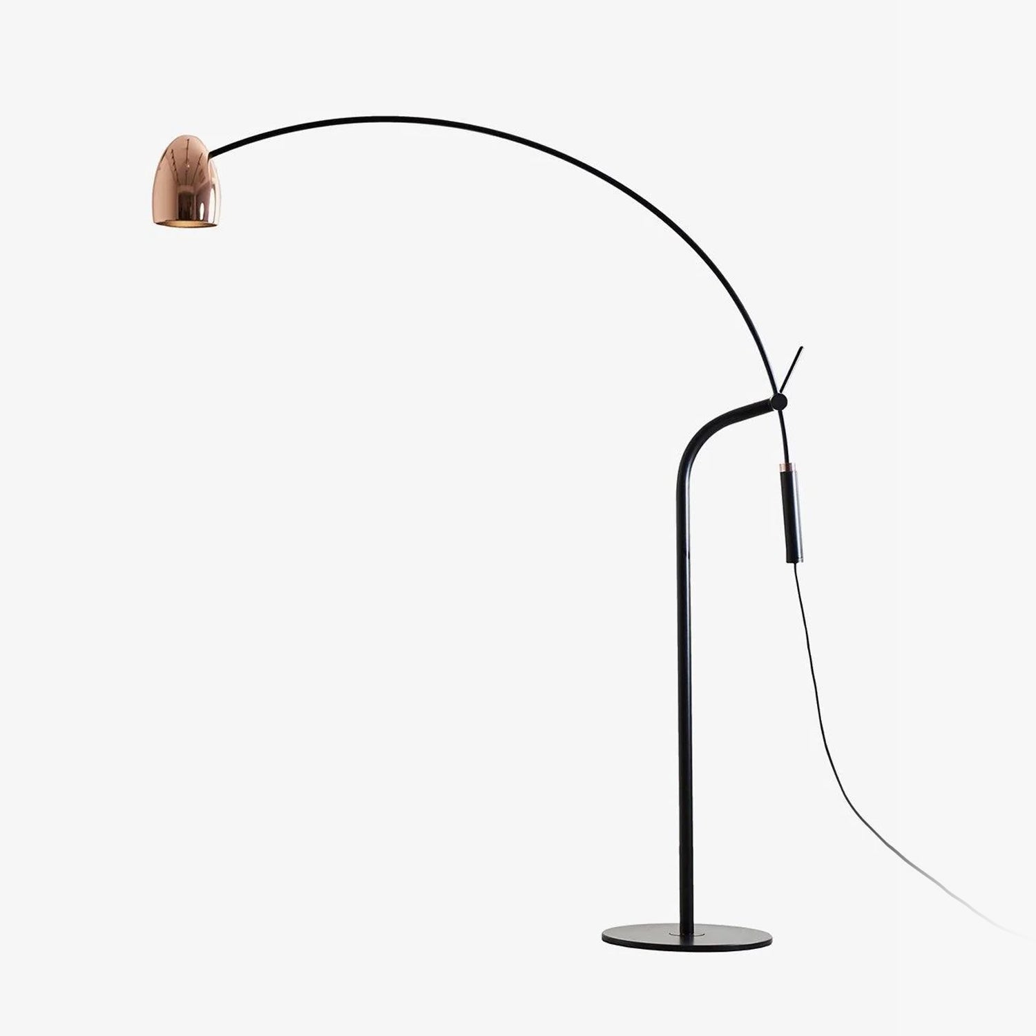 Arc Modern LED Floor Lamp-Neutral Decor