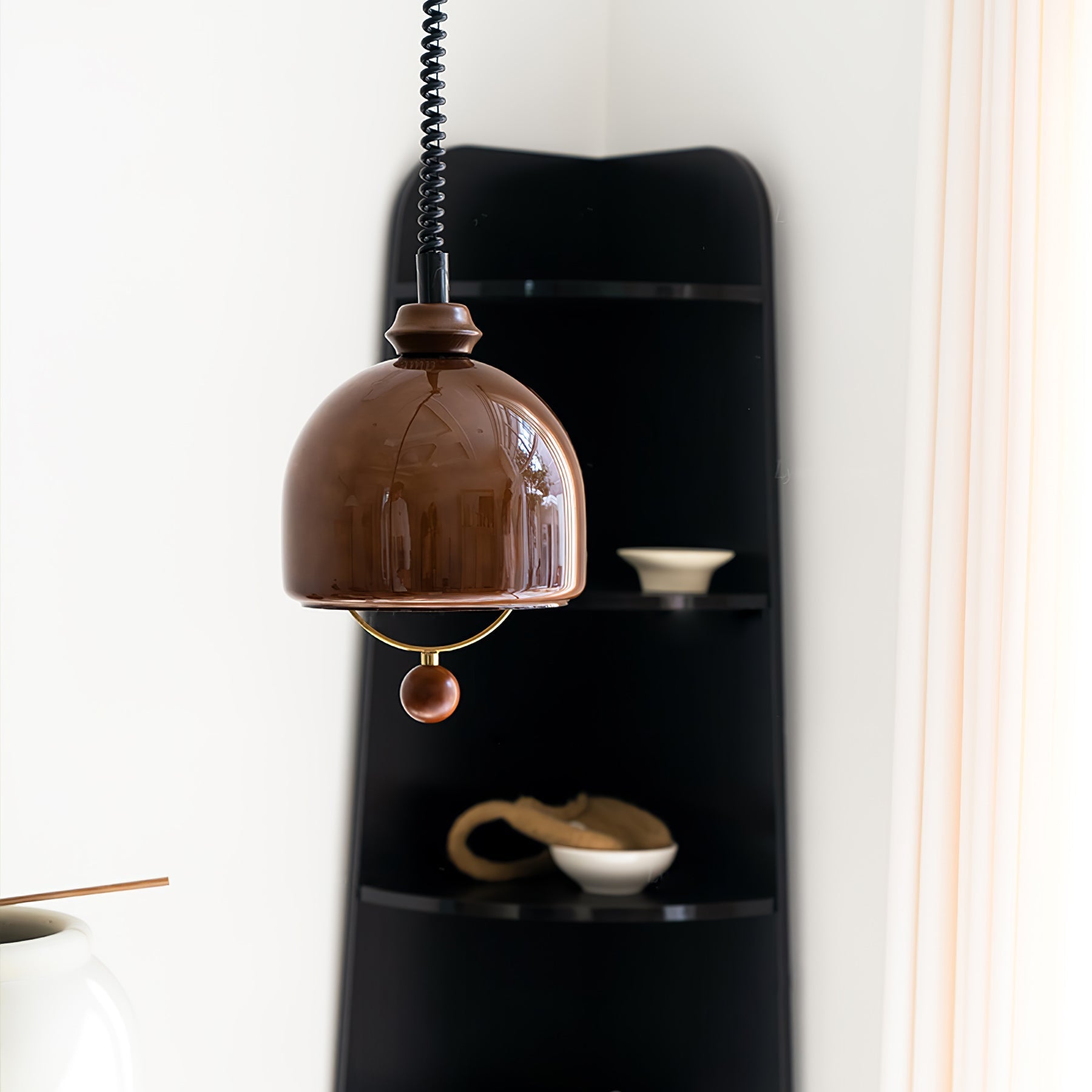 Yael MInimalist Wood Pendant Light-Neutral Decor