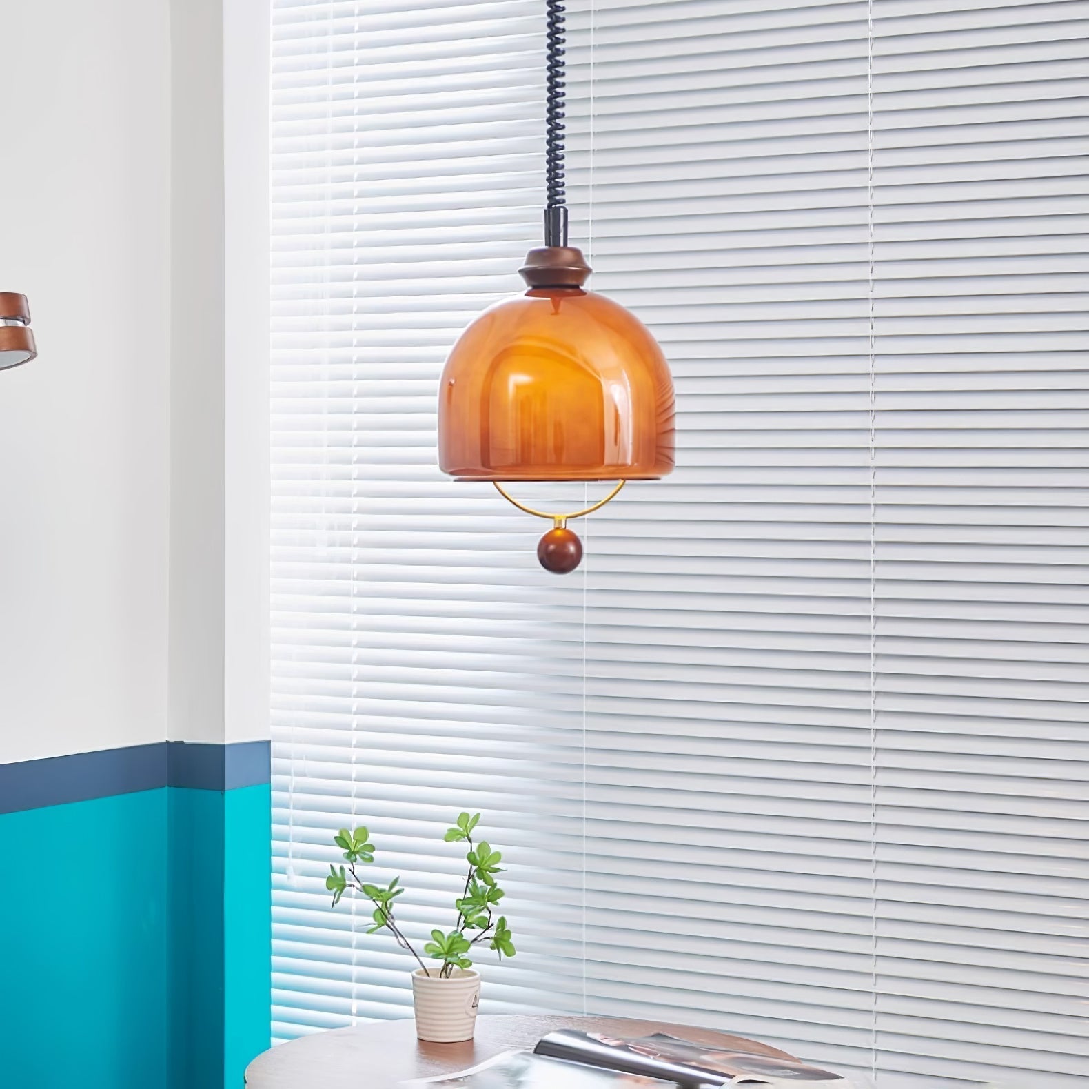 Yael MInimalist Wood Pendant Light-Neutral Decor