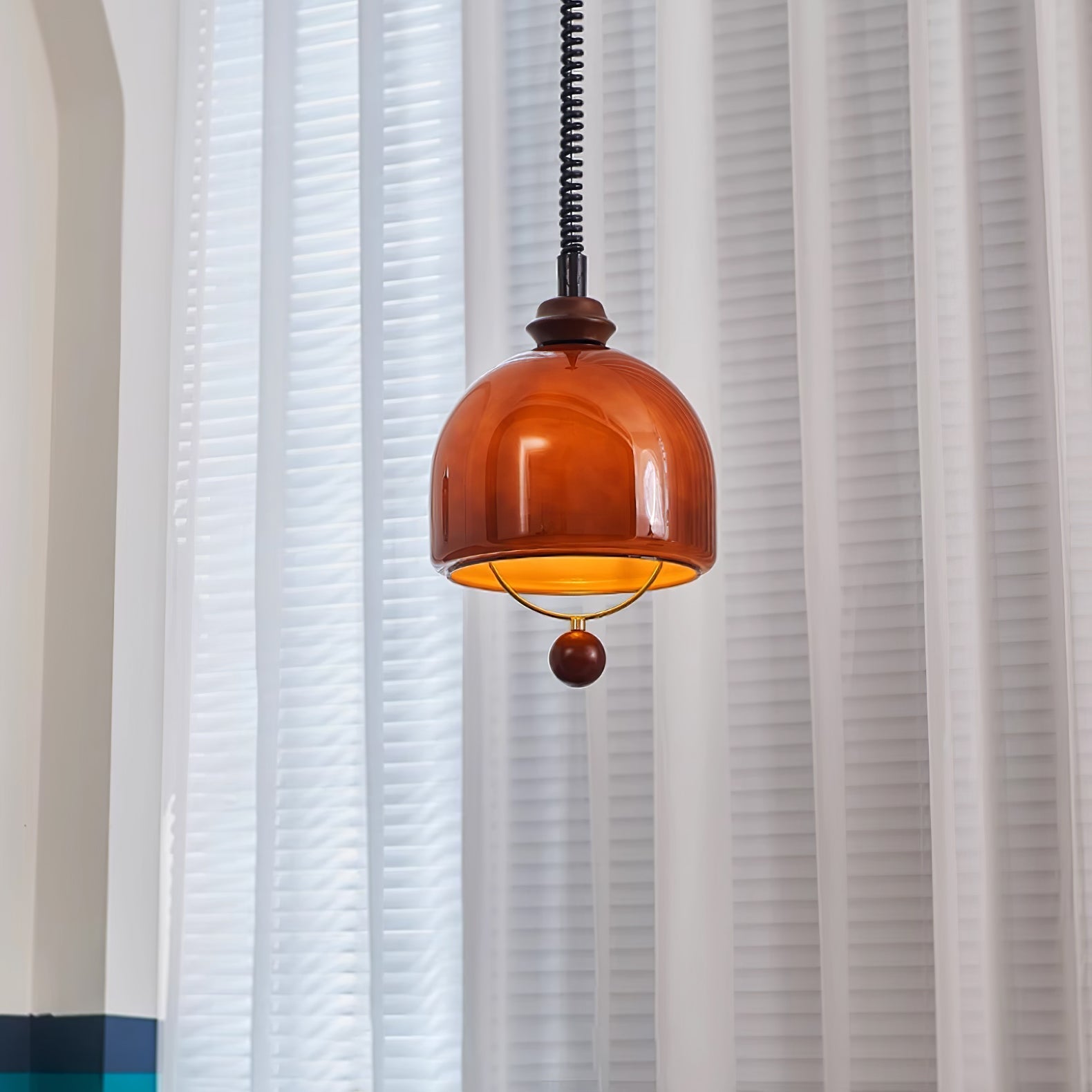 Yael MInimalist Wood Pendant Light-Neutral Decor