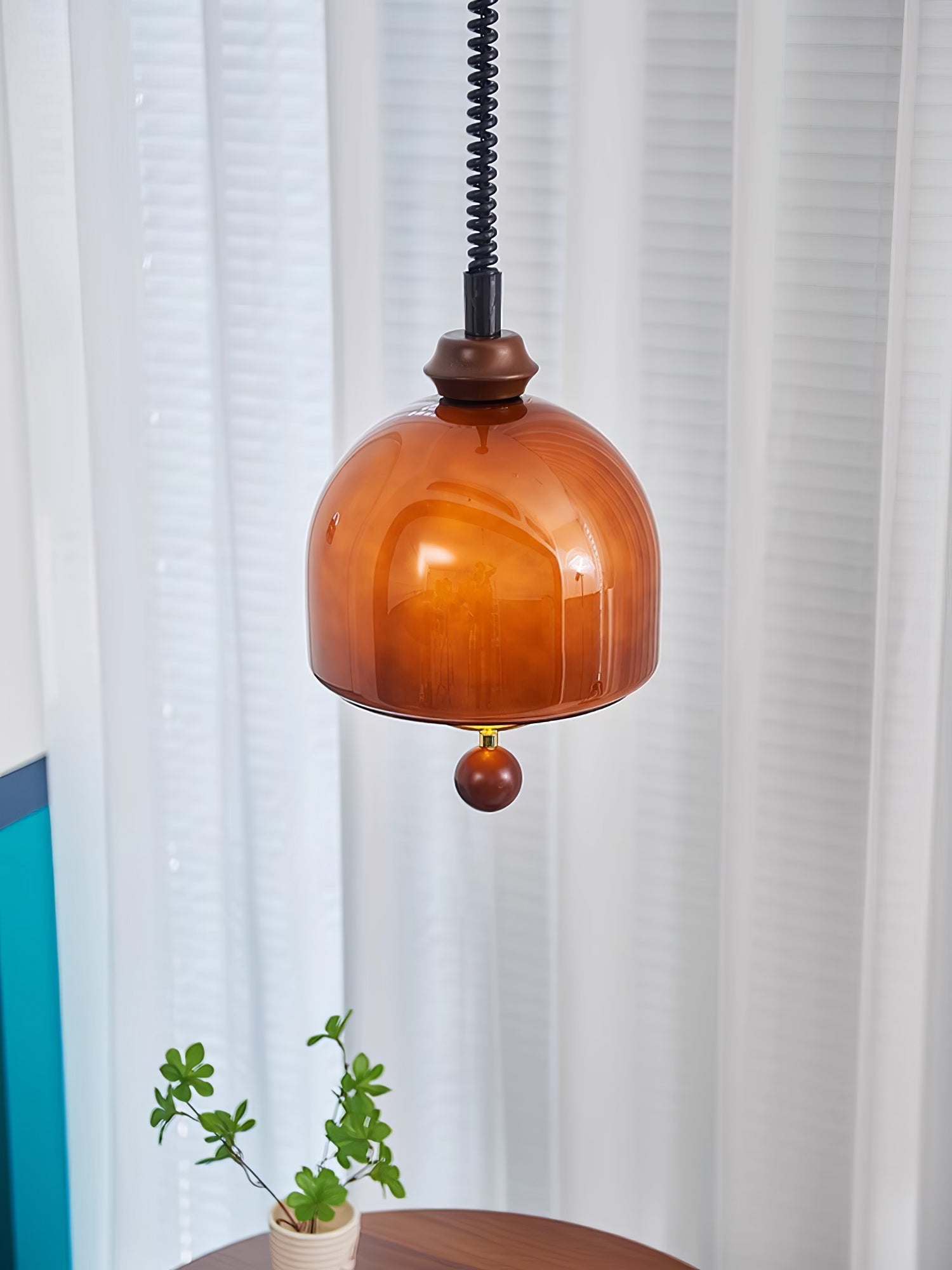 Yael MInimalist Wood Pendant Light-Neutral Decor