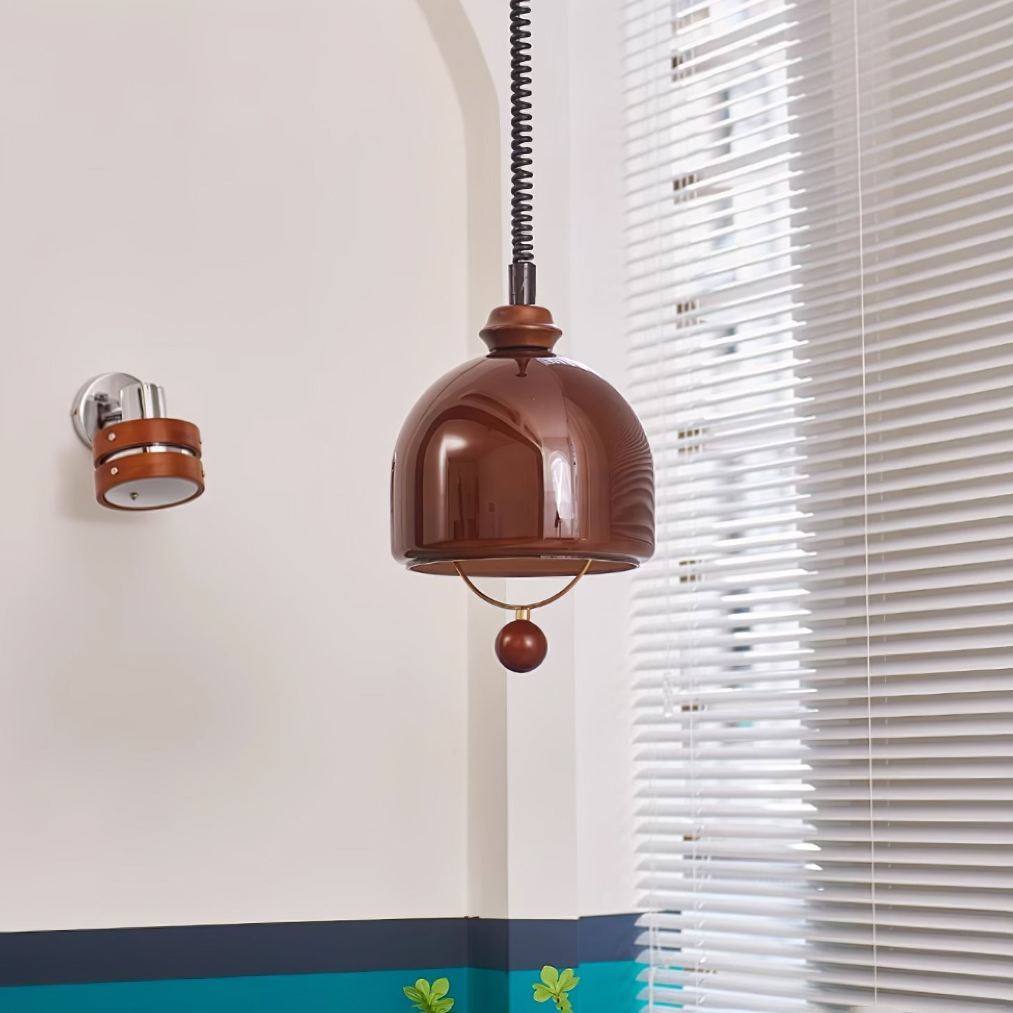 Yael MInimalist Wood Pendant Light-Neutral Decor