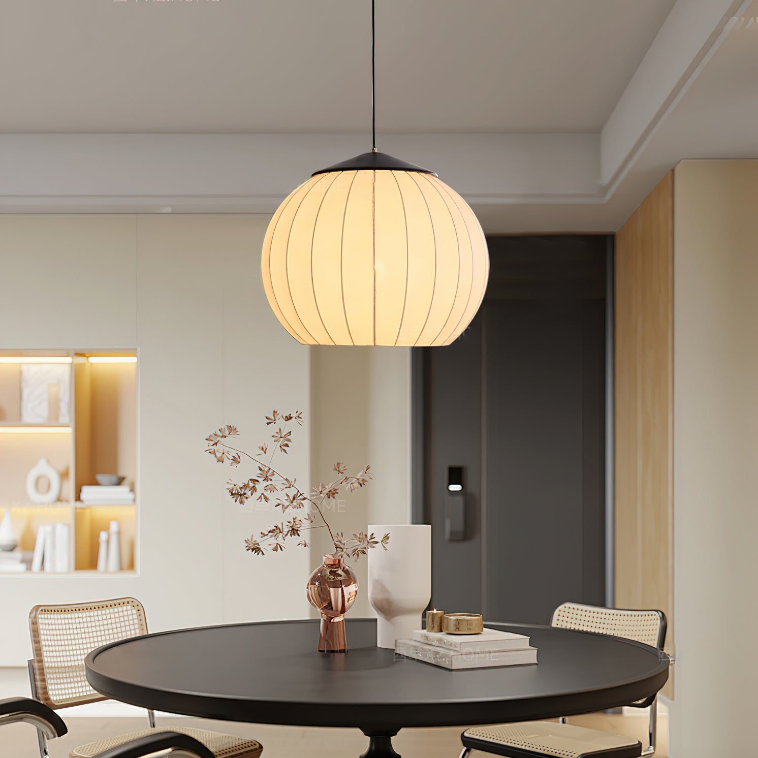Lustra Pendant Lamp Lantern Minimalist-Neutral Decor