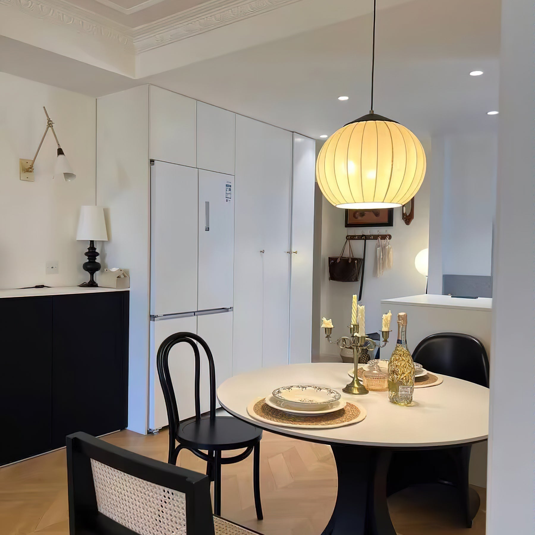 Lustra Pendant Lamp Lantern Minimalist-Neutral Decor