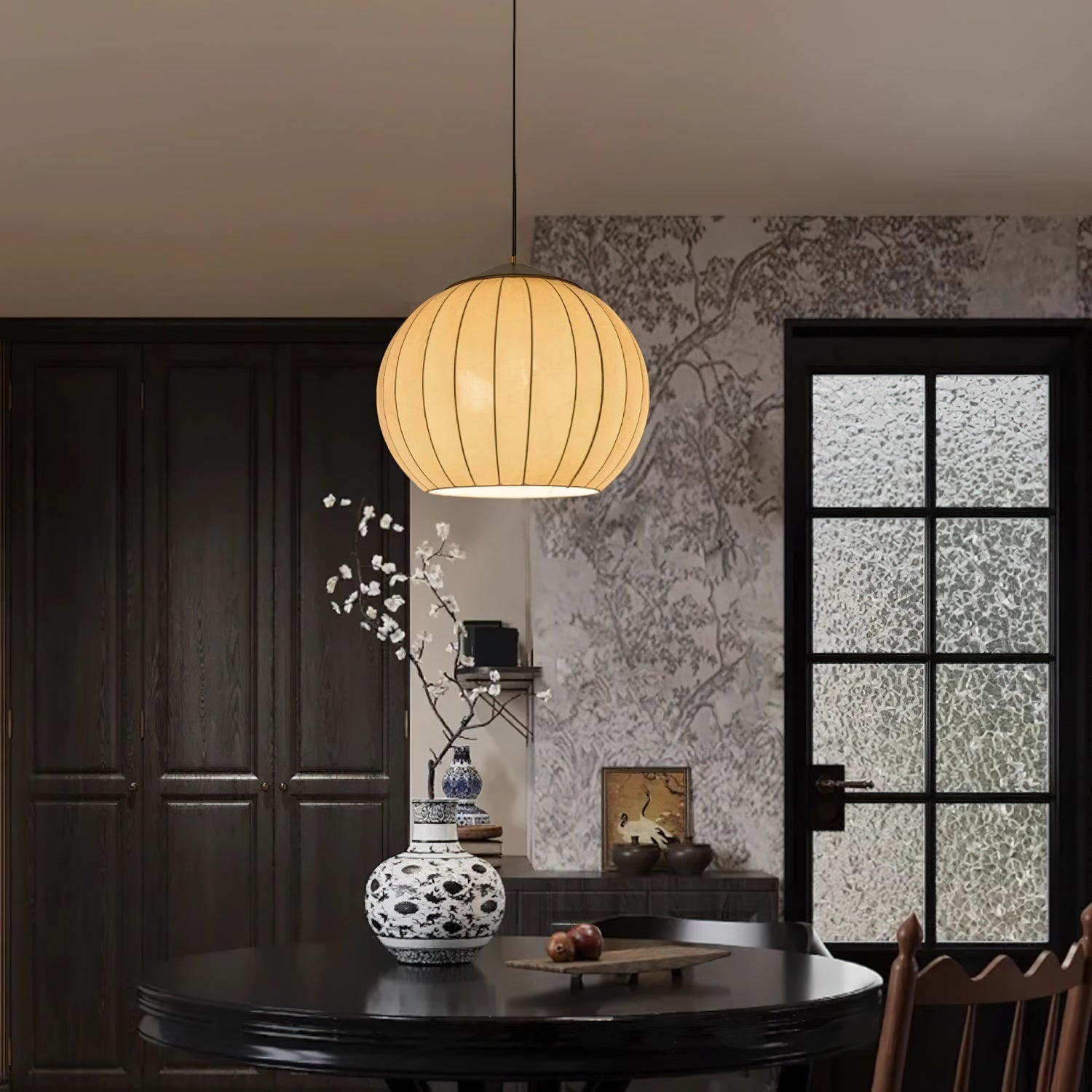 Lustra Pendant Lamp Lantern Minimalist-Neutral Decor
