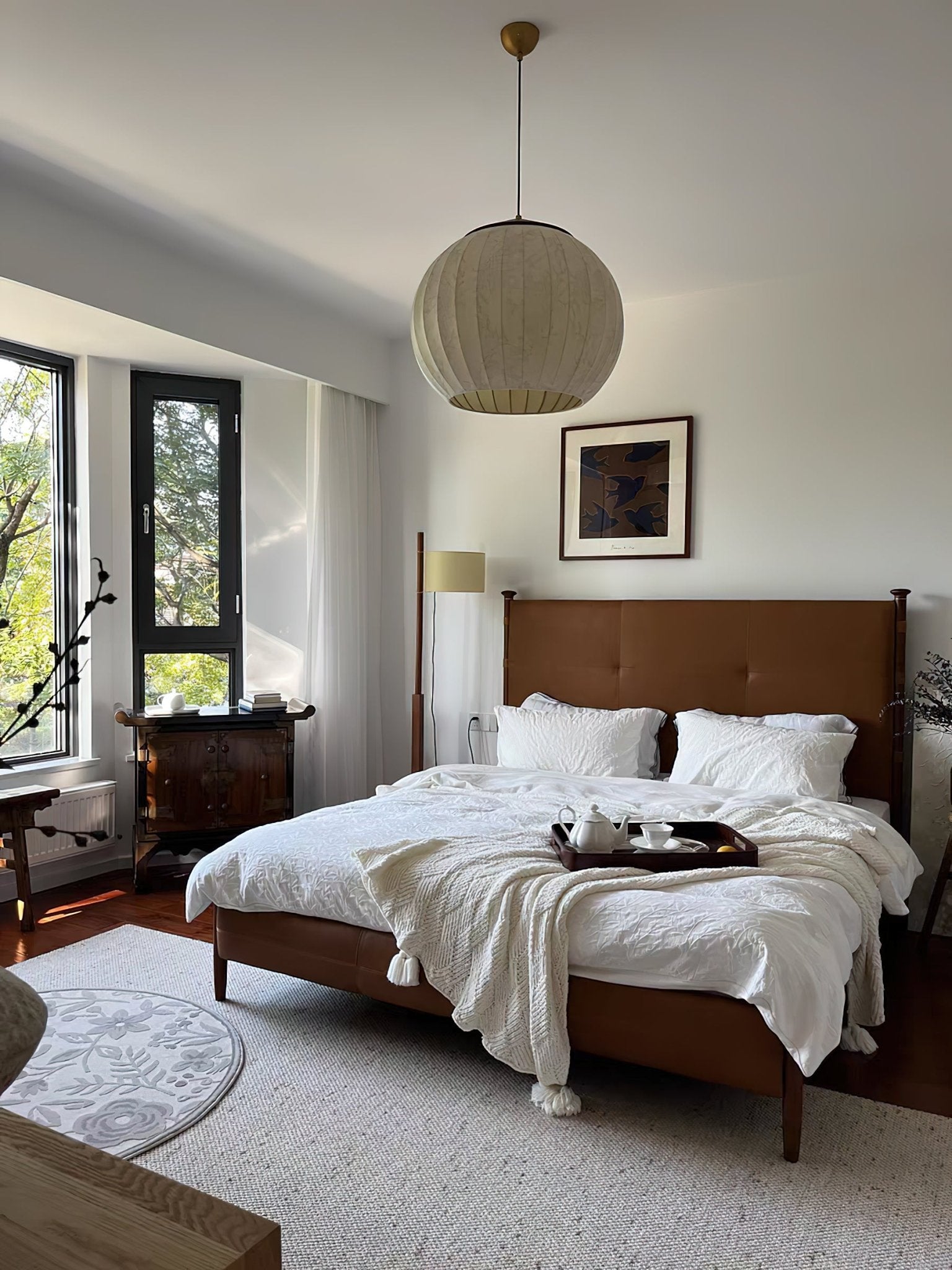 Lustra Pendant Lamp Lantern Minimalist-Neutral Decor