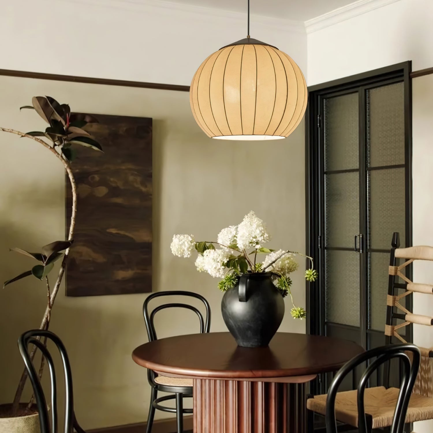 Lustra Pendant Lamp Lantern Minimalist-Neutral Decor