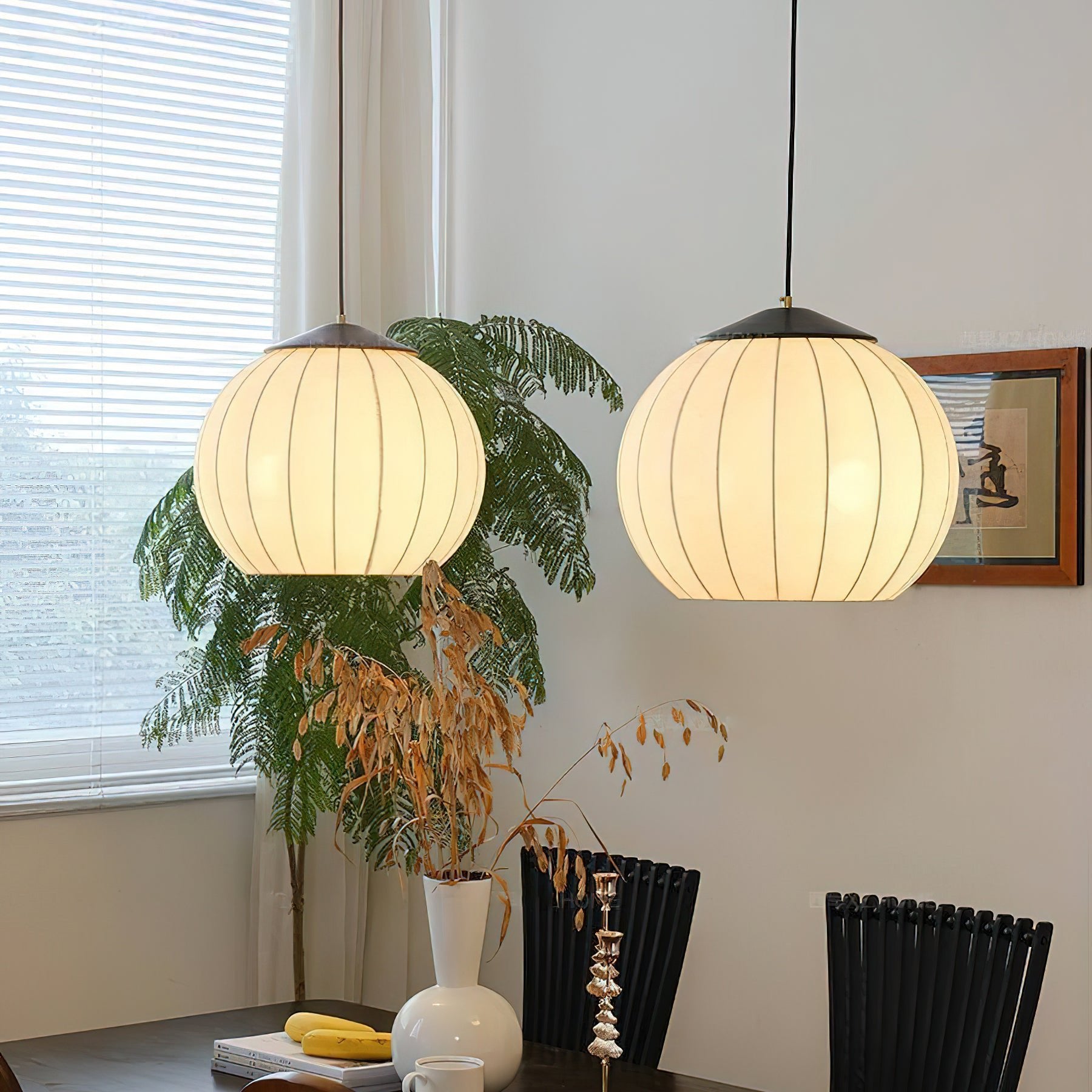 Lustra Pendant Lamp Lantern Minimalist-Neutral Decor
