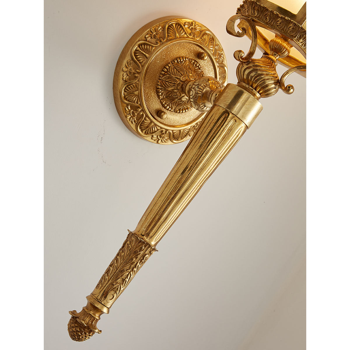The Heritage Wall Lamp as a decorative piece in a classic interior.