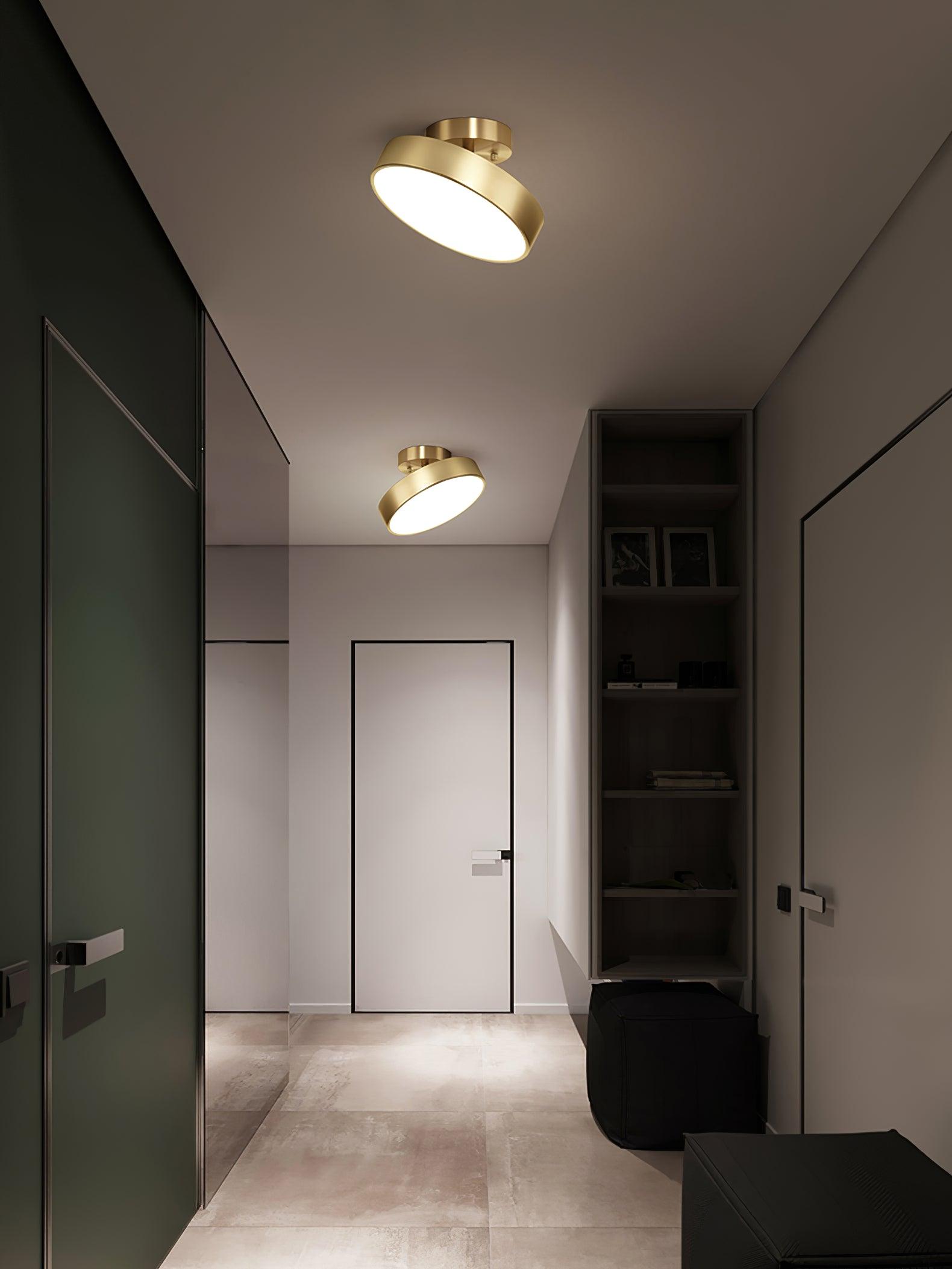 Eilora Modern Minimalist Rotating Ceiling Lamp-Neutral Decor